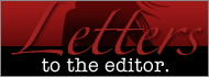 View all posts filed under Letters to the Editor
